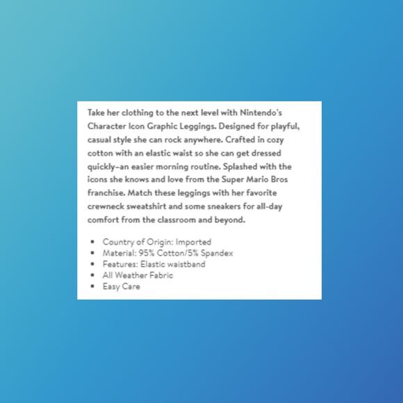 Gaming Character Icon Toss Girls Graphic Leggings Pink Size Large 10/12 - Picture 4 of 8